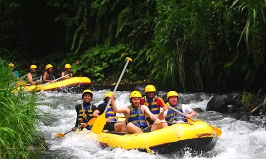 Heart-Pumping Rafting Trip on Telaga Waja River in Bali, Indonesia