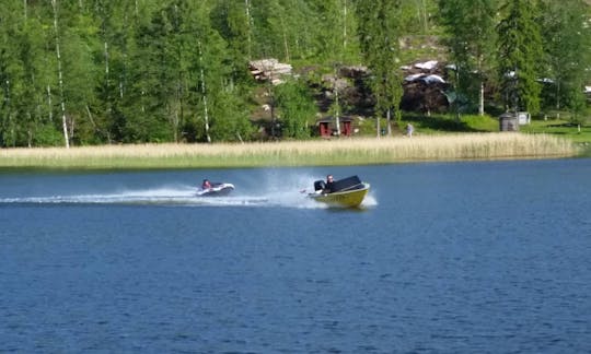 15-Minutes Towing Toys Rides in Hollola, Finland!