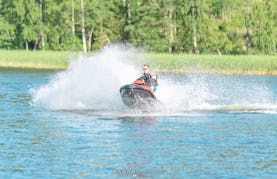 Rent and drive our Seadoo Spark Jet Ski in Hollola, Finland!