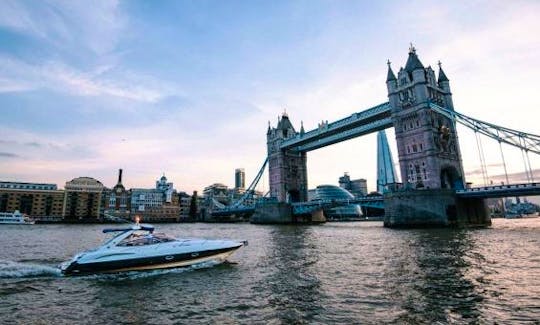 ''Shaken Not Stirred'' Sunseeker Superhawk Motor Yacht Rental in London, England