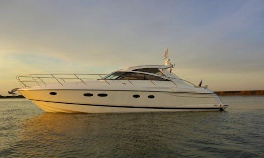 Princess v48 Power Mega Yacht Rental in London, England for 10 person!