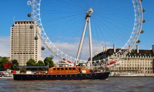 Book the 85' Classic Gentlemans Motor Yacht in London, England