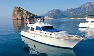 Motor Yacht Charter in Antalya, Turkey for Sightseeing, Dinner Cruise