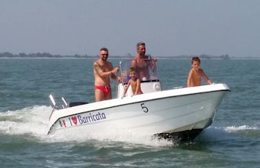 Experience the Unique Thrill of Fishing - Rent a 7 Person Motorboat in Porto Tolle, Veneto