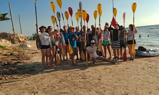 Discover Dead Sea! 2-3 Hours Kayak Tour for up to 20 Person