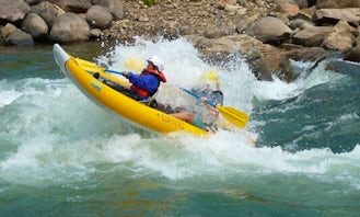Athabasca Inflatable Tandem Kayak River Tour from Hinton, Alberta!