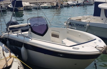 Hire an Open Calipso 20 Powerboat in Kaštel Lukšić, Split - Available with or without a Skipper!