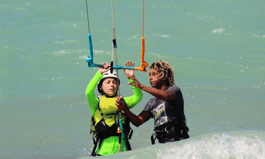 Private Kiteboarding Classes for Beginner in La Guajira, Colombia!