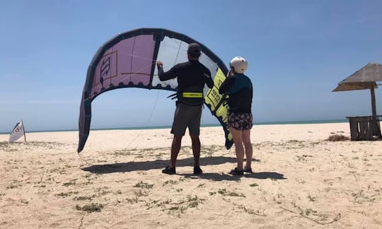 Private Kiteboarding Classes for Beginner in La Guajira, Colombia!