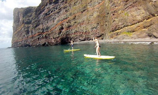 Alugue uma prancha de stand up paddleboard na Madeira