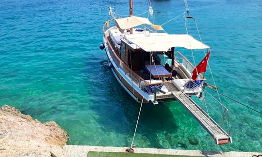 Tour the Beautiful Coast - Lunch and Fruits Included for Gulet Rental in Bodrum
