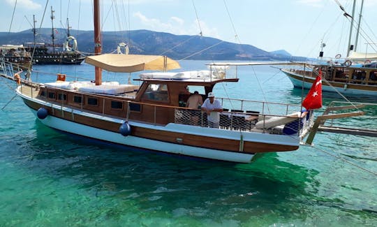 Tour the Beautiful Coast - Lunch and Fruits Included for Gulet Rental in Bodrum