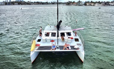 Catamaran Sailing Party de 60 pieds à Miami en Floride (1 300$ PAR HEURE)