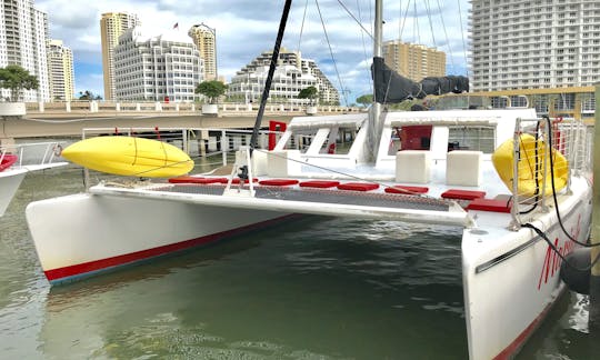 60' Sailing Party Catamaran in Miami Florida ($1,300 PER HOUR)