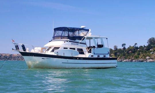44ft Classic Bell Marine Private Yacht - Exclusive Charters in Sausalito, CA
