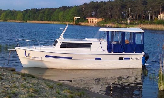 Charter 7 People Houseboat at the Great Loop of Greater Poland - 4 Boats Available!