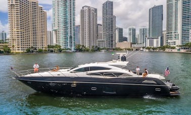 All In - 74' Custom Sunseeker Power Mega Yacht in Palm Beach, FL