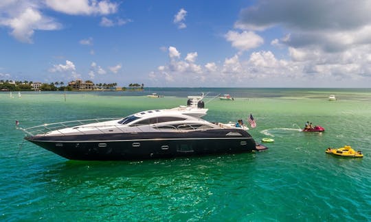 All In - 74' Custom Sunseeker Power Mega Yacht in Palm Beach, FL