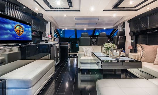 All In - 74' Custom Sunseeker Power Mega Yacht in Palm Beach, FL