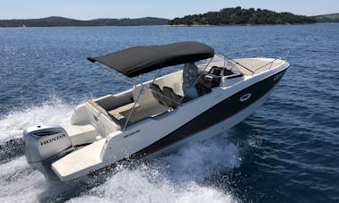 Quicksilver 755 Sundeck for 8 Person in Tisno, Croatia!