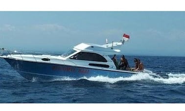 Fishing Charter Aboard a 38' Fishing Boat for 8 People in Bali, Indonesia