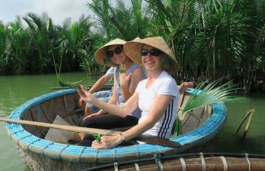 A Unique Basket Boat Ride Adventure Only in Hoi An, Vietnam