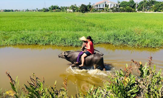 riding water buffalo first