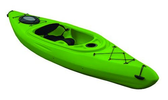 Kayak the Fox River! Reserve your single kayak rental today!