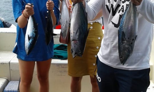 Fishing Charter Aboard a 38' Fishing Boat for 8 People in Bali, Indonesia