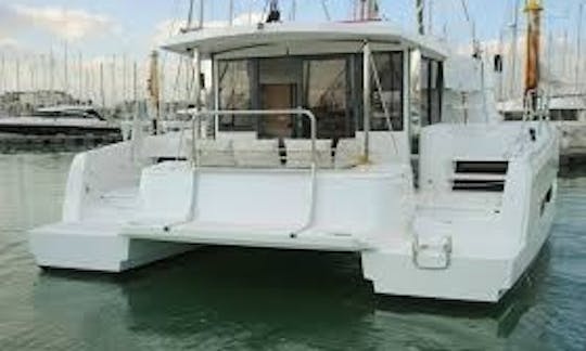 Bali 4.1 Sailing Catamaran for 12 People in Playa Blanca, Spain