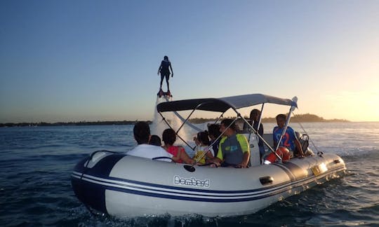 Volez comme Iron Man et plongez comme un dauphin à Grand Baie !