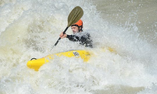 Whitewater Kayaking in Sion, Valais