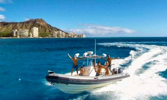 Private Charter on The Adventure Boat in Waikiki