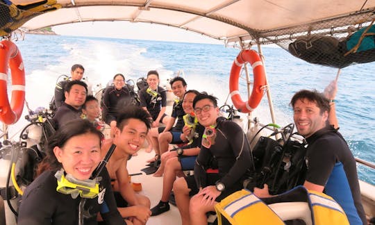 Leisure Dive Trips on Tioman Island with Highly Experienced Dive Guide
