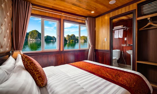 Lavender Elegance Cruises | 2- Day Kayak - Caves - Taichi - Seaview from Hanoi!