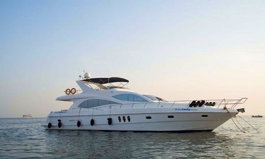 66' Majesty Luxury Power Mega Yacht Charter in Penha de França Goa, India