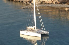 38´ Hybrid Eco Sailing Catamaran Agios Nikolaos, Crete, Greece