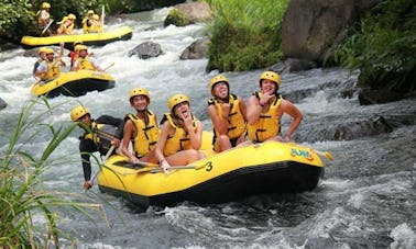 Excursions de rafting en eau vive exaltantes et abordables à Bali, en Indonésie !