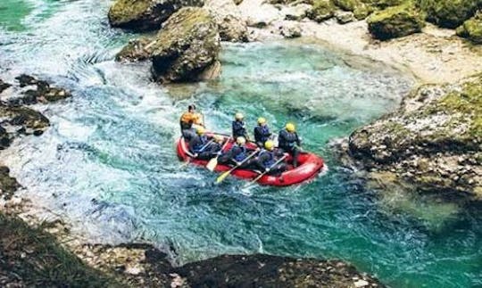 オーストリア、パルファウのサルザでのラフティング旅行！