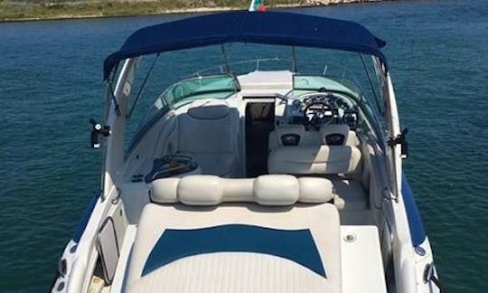 Captained Charter Onboard 6 Person Crowline Motor Yacht in Golden Sands Varna, Bulgaria!