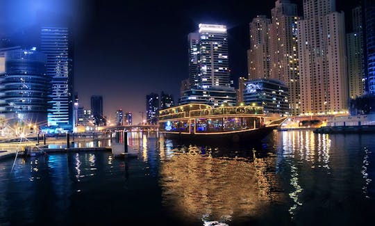Marine dinner cruise at Dubai