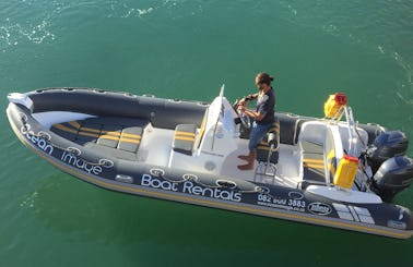 Boat Foxtrot (12 pax), 6.7m RIB with Twin FT60E Yamaha outboards in Cape Town, South Africa