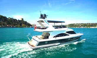 Charter on İstanbul 62 ft Ultra Luxury Motor Yacht for 15 Person!