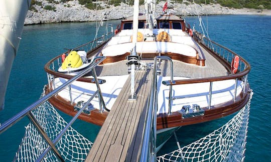 Private and Crewed Charter - 118' Sailing Gulet "Caner IV" in Muğla, Turkey