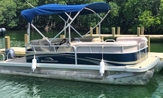 Rent a 20' Bennington Pontoon for 9 Person in Sunny Isles Beach, Florida