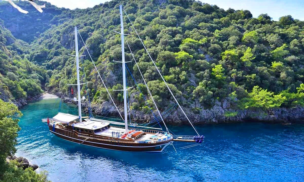 Charter The 121ft Lycian Queen Gulet In Bodrum Mugla Getmyboat
