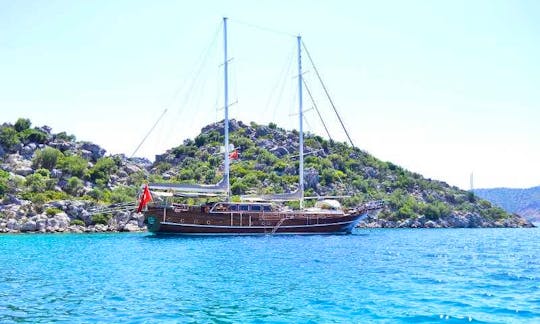 Charter the 112ft "Captain Mehmet Bugra" Gulet in Bodrum, Muğla
