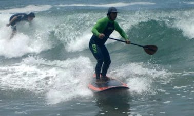 Stand Up Paddleboard Lesson or SUP Surf in Punta Hermosa, Lima