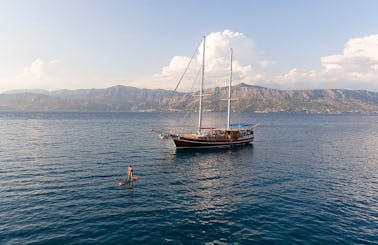 Crewed Charter on 85' Sailing Gulet in Trogir, Croatia