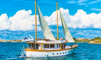 85' Cruising Gulet for 12 Person with 3 Professional Crew for Charter in Split, Croatia!